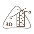 3D KNIT CONSTRUCTION